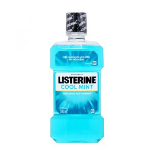 Listerine Cool Mint 500ml - Nước súc miệng
