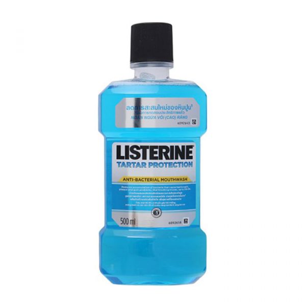 Listerine Tartar Protection 500ml - Nước súc miệng