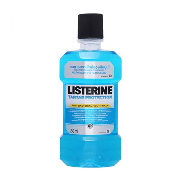 Listerine Tartar Protection 750ml - Nước súc miệng