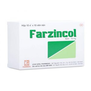Farzincol Pharmedic 10 vỉ x 10 viên