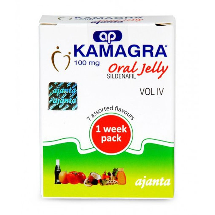 Kamagra 100mg Oral Jelly Vol-4 Ajanta 7 gói