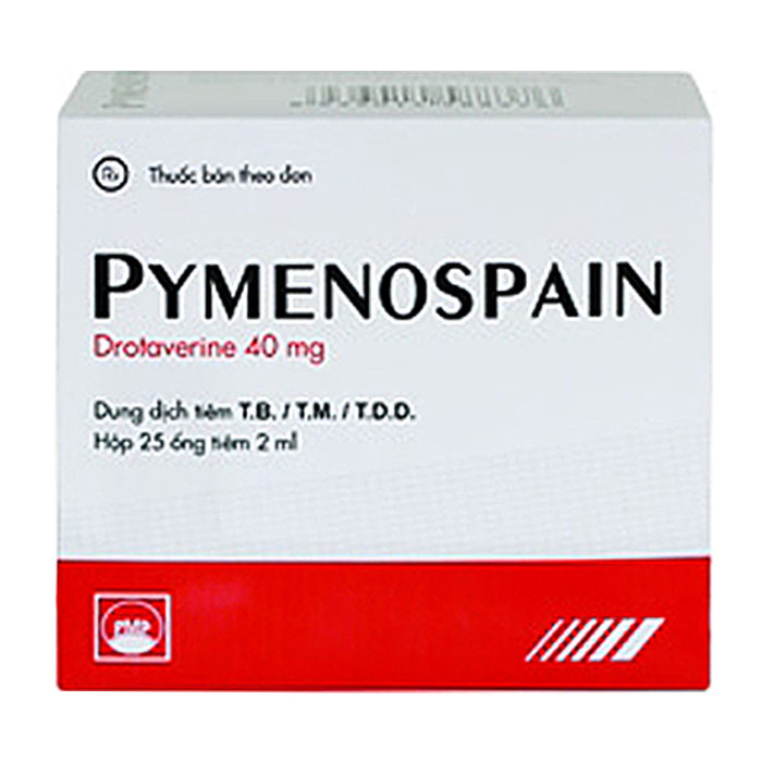 Pymenospain Pymepharco 25 ống x 2ml - Co thắt dạ dày, ruột