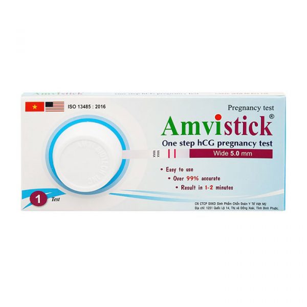 Amvistick AmviBiotech - Que thử thai