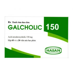Galcholic 150mg Hasan 3 vỉ x 10 viên