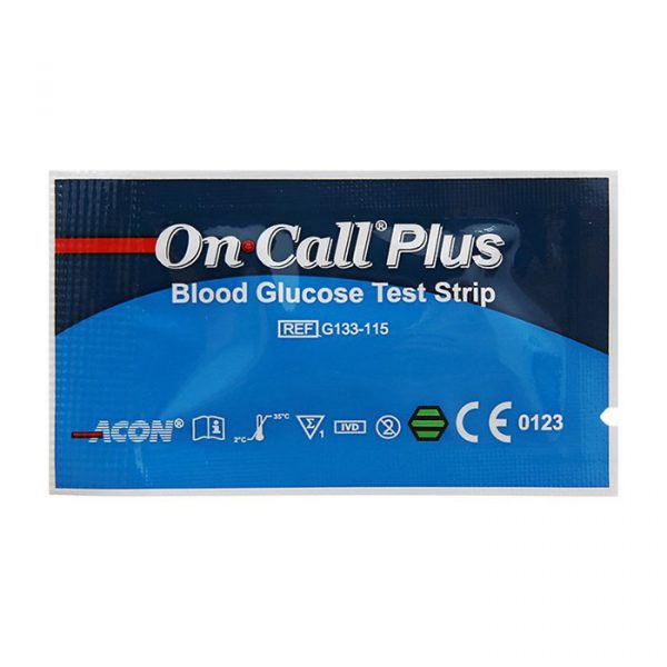 Que thử đường huyết cảm biến sinh học On Call Plus 25 que