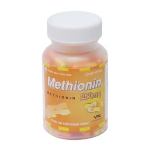 Methionin 250mg Pharimexco 100 viên