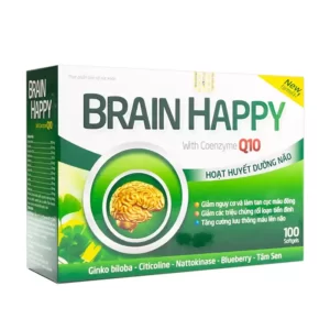 Brain Happy With Coenzyme Q10 10 vỉ x 10 viên