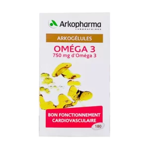 Omega 3 Arkogelules Arkopharma 180 viên