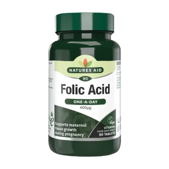 Folic Acid 400µg Natures Aid