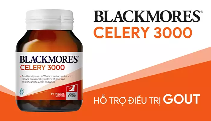 Blackmores Celery 3000 – Hỗ trợ điều trị Gút