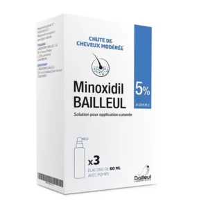 Minoxidil Bailleul 5% 3 lọ x 60ml