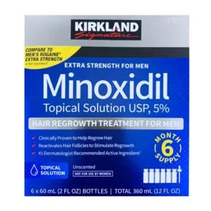 Extra Strength For Men Minoxidil 5% Kirkland 6 lọ x 60ml