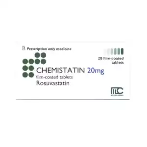 Chemistatin 20mg Medochemie 4 vỉ x 7 viên