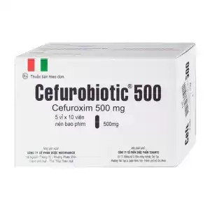 Cefurobiotic 500 Medipharco 5 vỉ x 10 viên