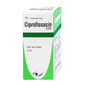 Ciprofloxacin 0,3% 5ml thuốc nhỏ mắt