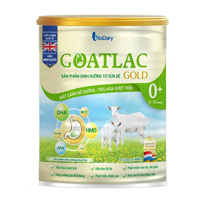Goatlac Gold 0+ Vitadairy 400g