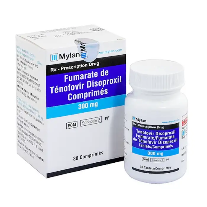 Tenofovir Disoproxil Fumarate 300mg Mylan 30 viên (Ricovir) - Thuốc kháng virus