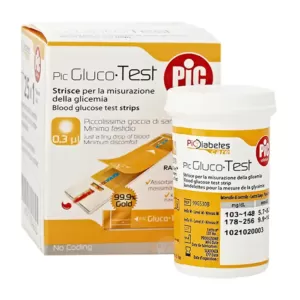 Pic Gluco Test Pic Solution 25 que
