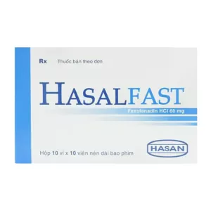 Hasalfast 60mg Hasan 10 vỉ x 10 viên