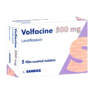 Volfacine 500mg Sandoz 1 vỉ x 5 viên