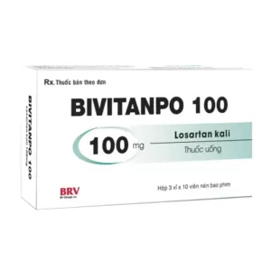 Bivitanpo 100mg BV Pharma 3 vỉ x 10 viên