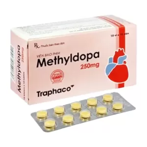Methyldopa 250mg Traphaco 10 vỉ x 10 viên