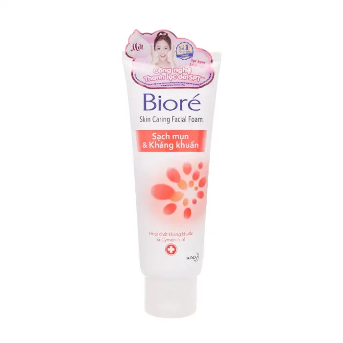 Skin Caring Facial Foam Biore 100g